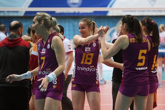 Volleyball Champions League. Dynamo Moscow vs. Galatasaray