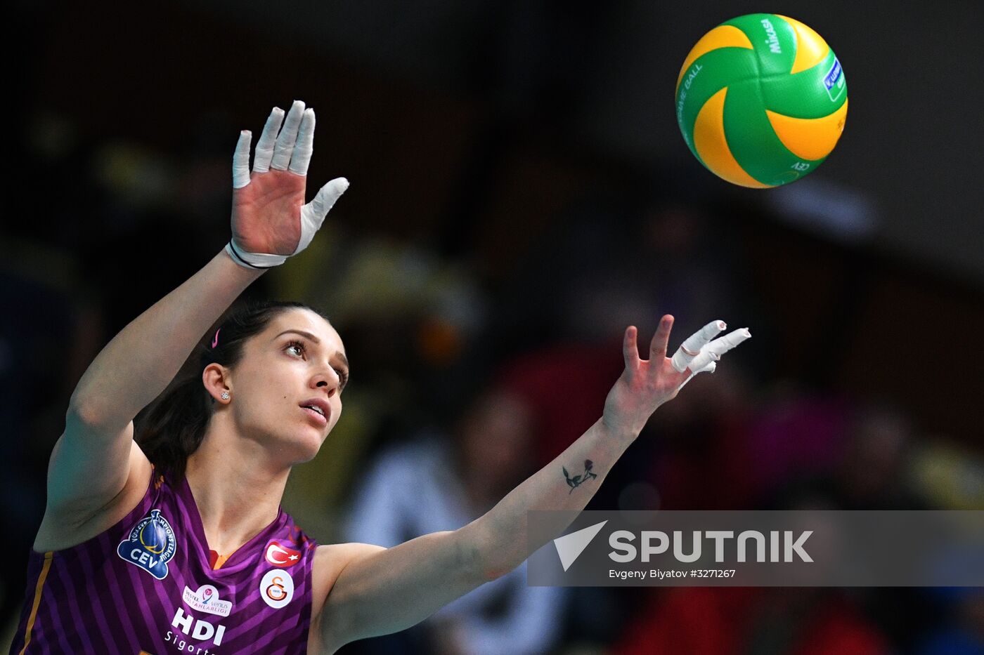 Volleyball Champions League. Dynamo Moscow vs. Galatasaray