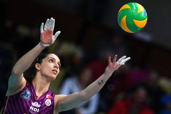 Volleyball Champions League. Dynamo Moscow vs. Galatasaray