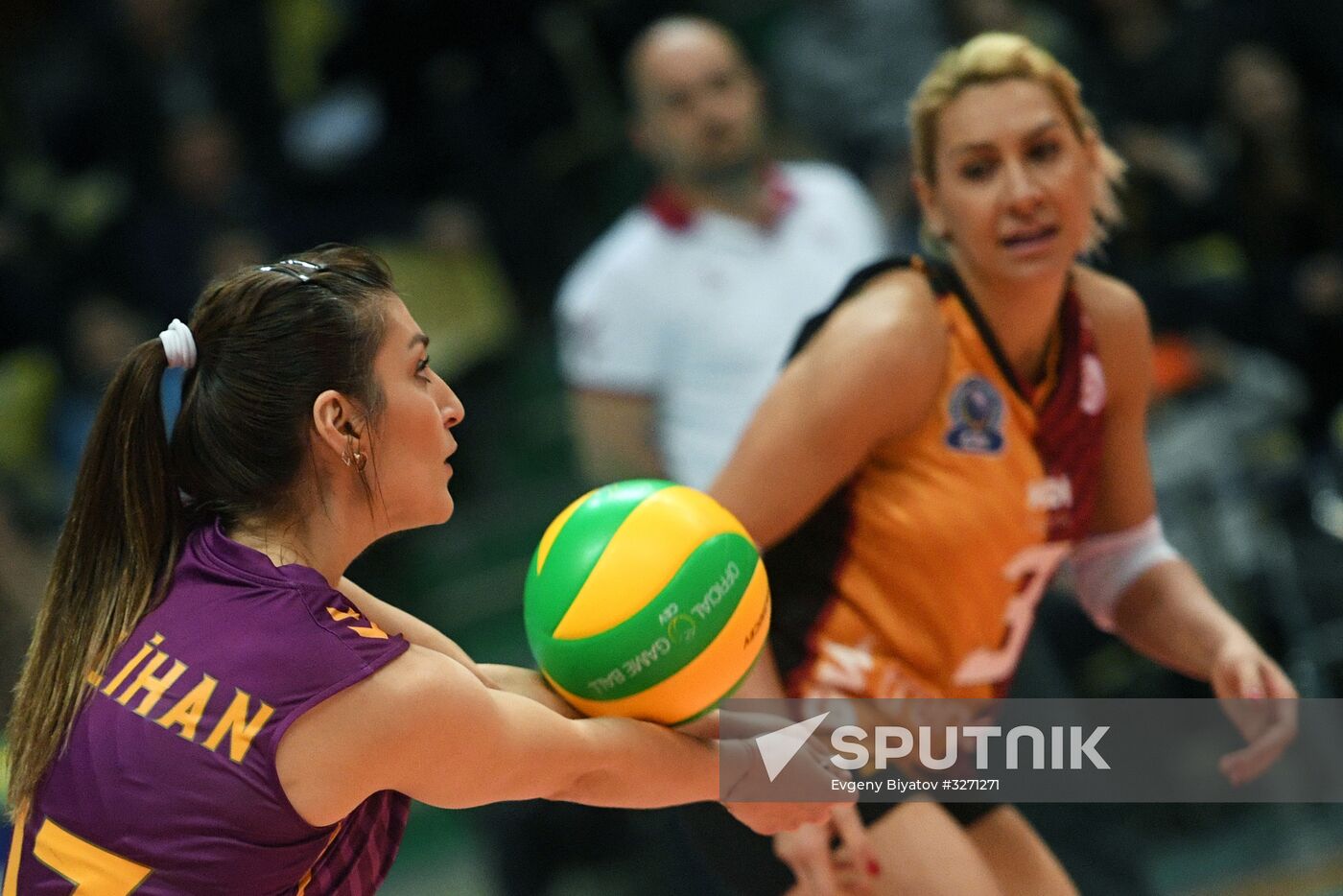 Volleyball Champions League. Dynamo Moscow vs. Galatasaray