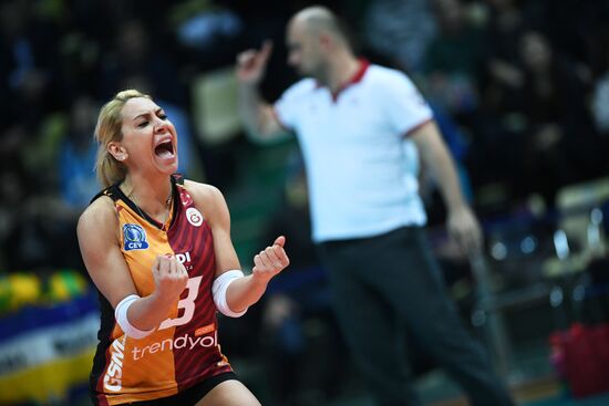 Volleyball Champions League. Dynamo Moscow vs. Galatasaray