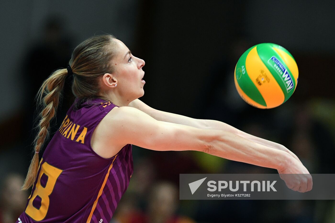 Volleyball Champions League. Dynamo Moscow vs. Galatasaray