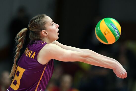 Volleyball Champions League. Dynamo Moscow vs. Galatasaray