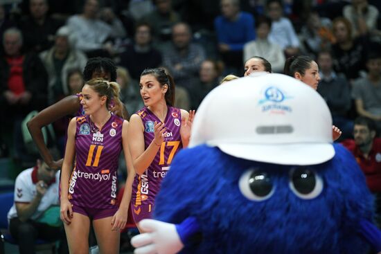 Volleyball Champions League. Dynamo Moscow vs. Galatasaray