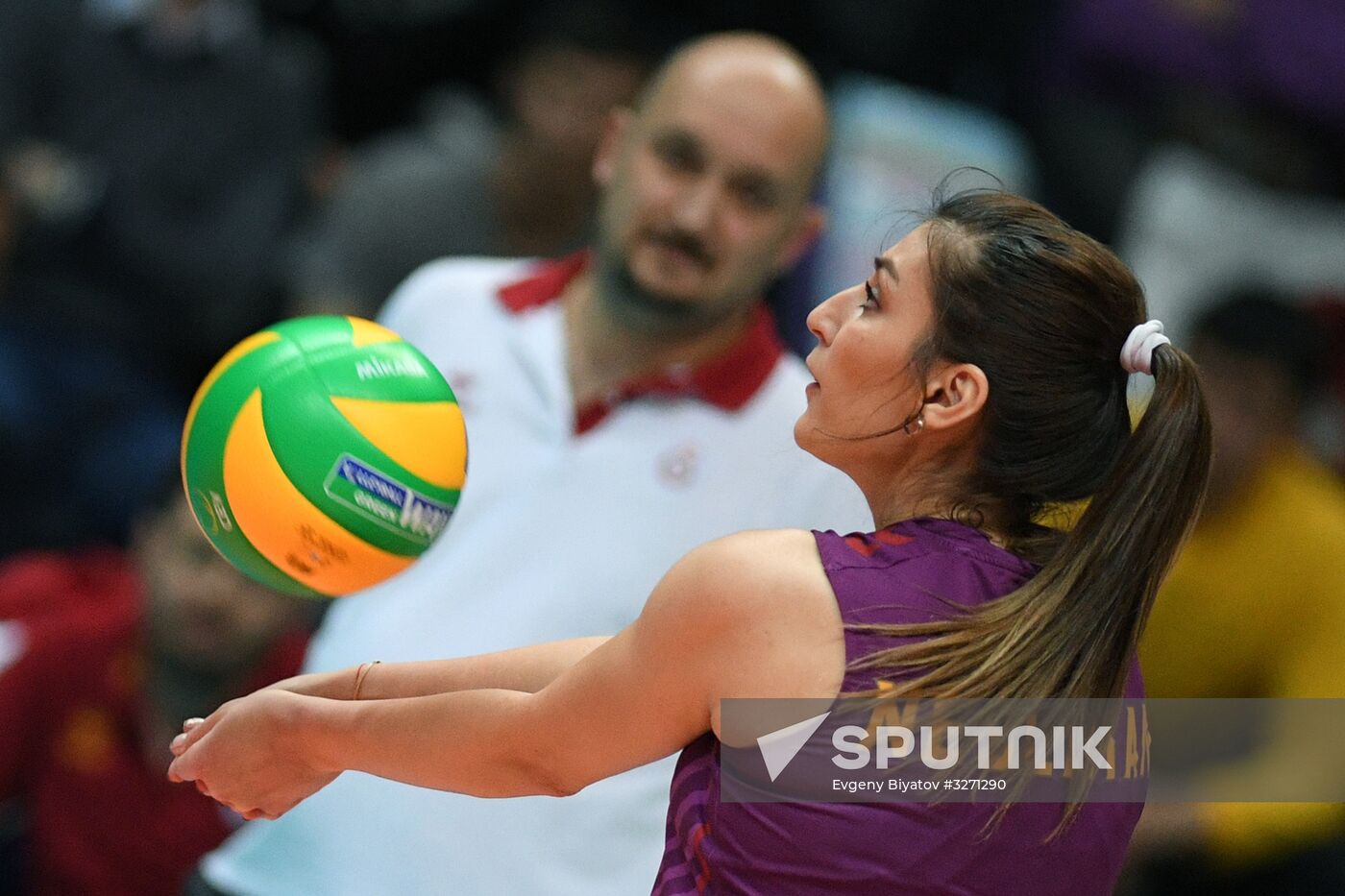 Volleyball Champions League. Dynamo Moscow vs. Galatasaray