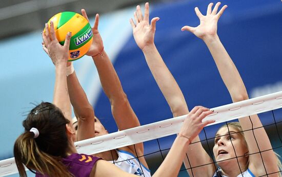 Volleyball Champions League. Dynamo Moscow vs. Galatasaray