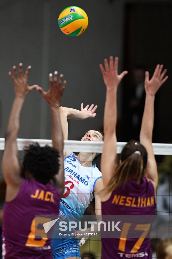 Volleyball Champions League. Dynamo Moscow vs. Galatasaray