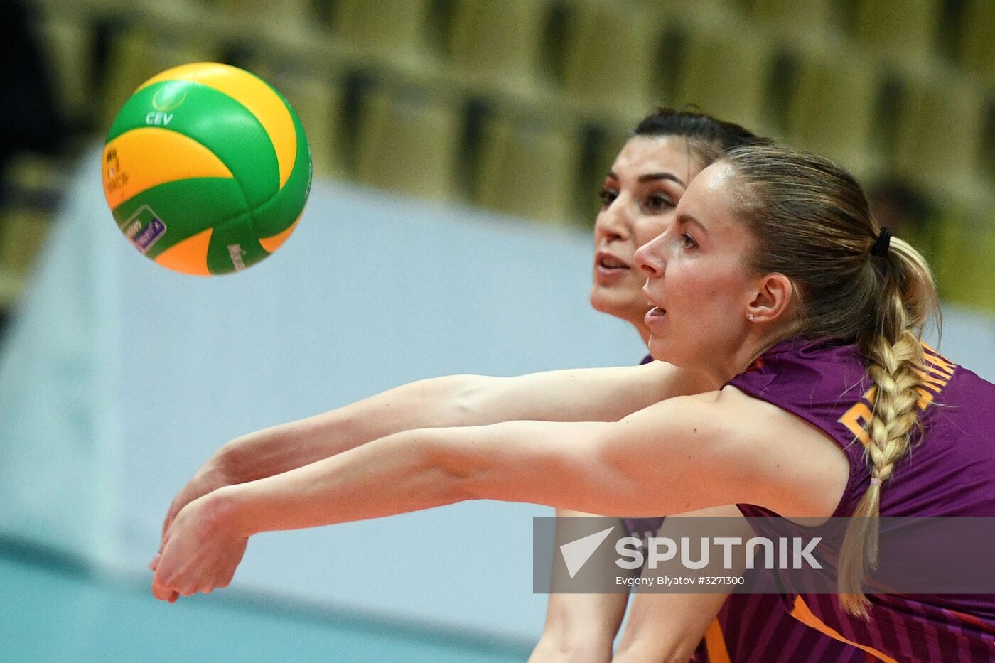 Volleyball Champions League. Dynamo Moscow vs. Galatasaray