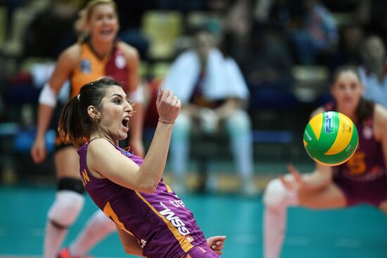 Volleyball Champions League. Dynamo Moscow vs. Galatasaray