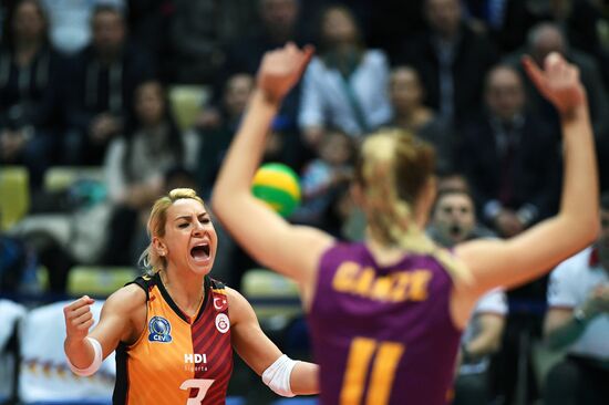 Volleyball Champions League. Dynamo Moscow vs. Galatasaray