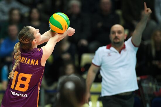 Volleyball Champions League. Dynamo Moscow vs. Galatasaray