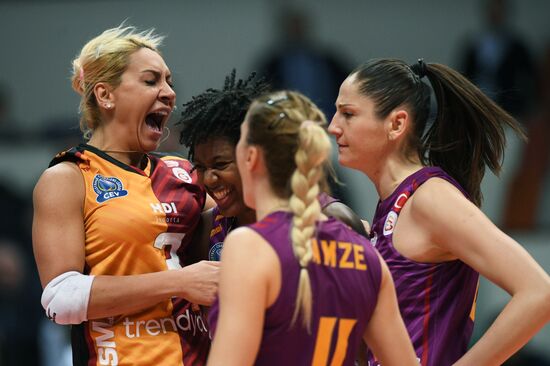 Volleyball Champions League. Dynamo Moscow vs. Galatasaray