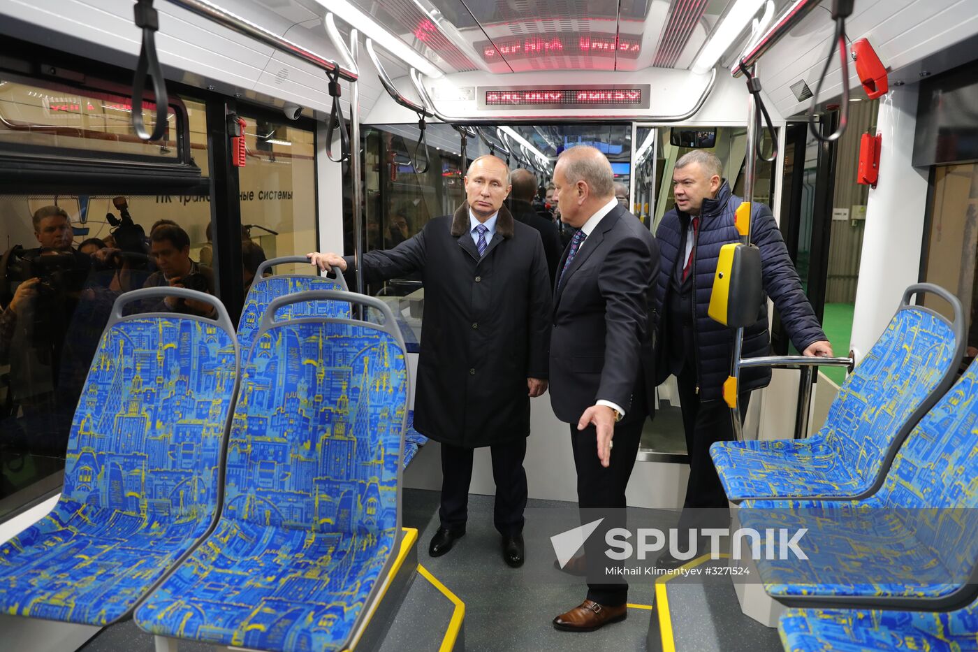 President Vladimir Putin on a working visit to Tver Region