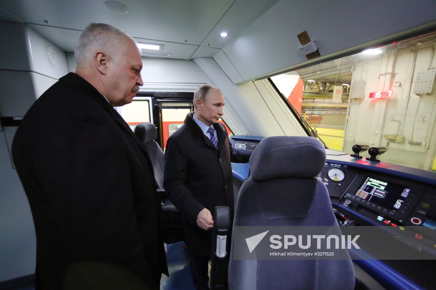 President Vladimir Putin on a working visit to Tver Region