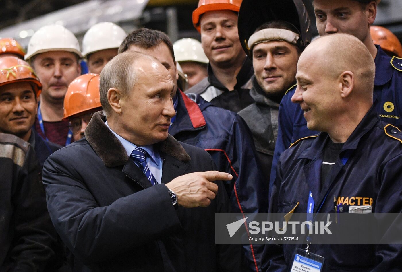President Vladimir Putin on a working visit to Tver Region