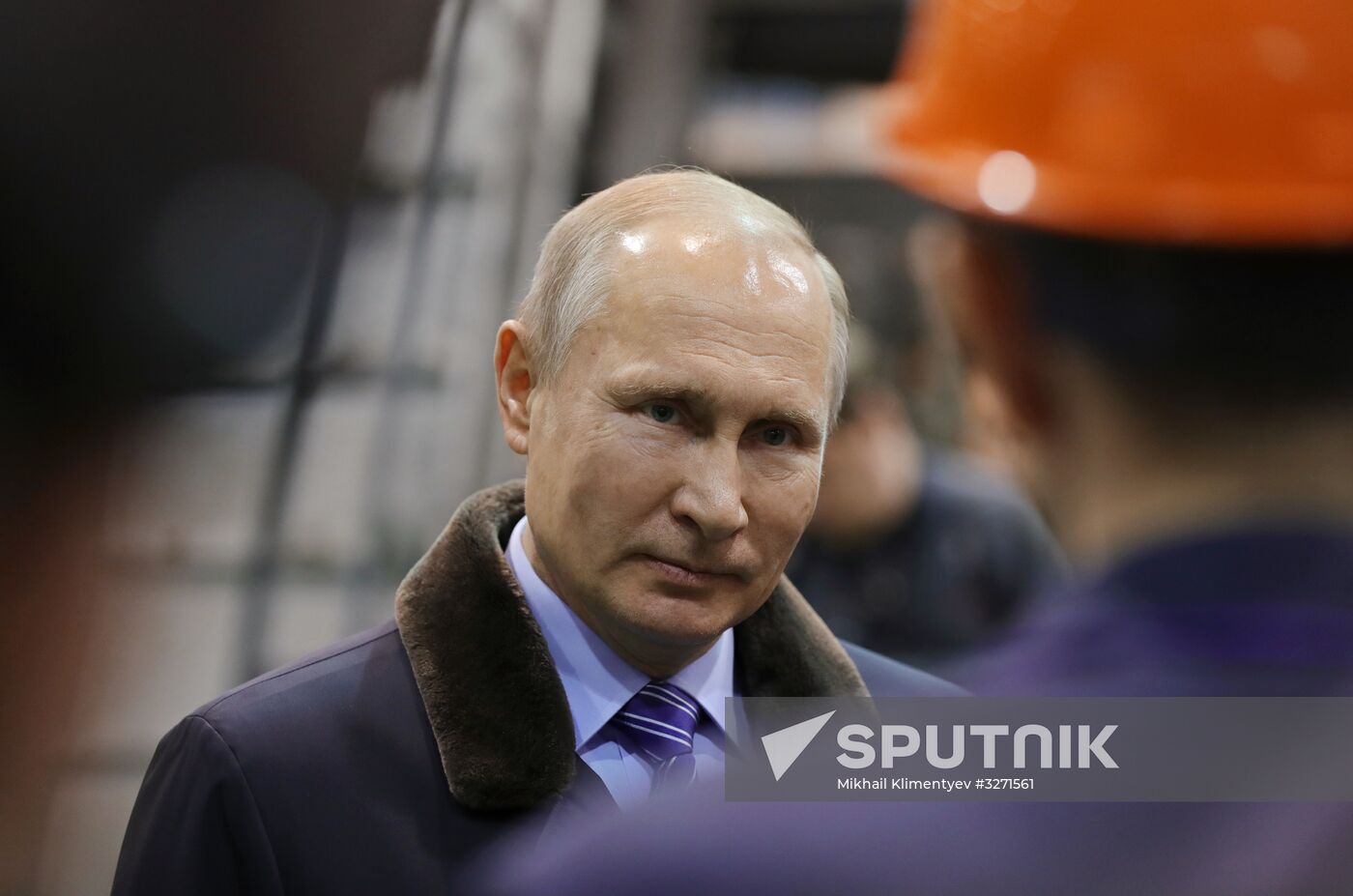 President Vladimir Putin on a working visit to Tver Region