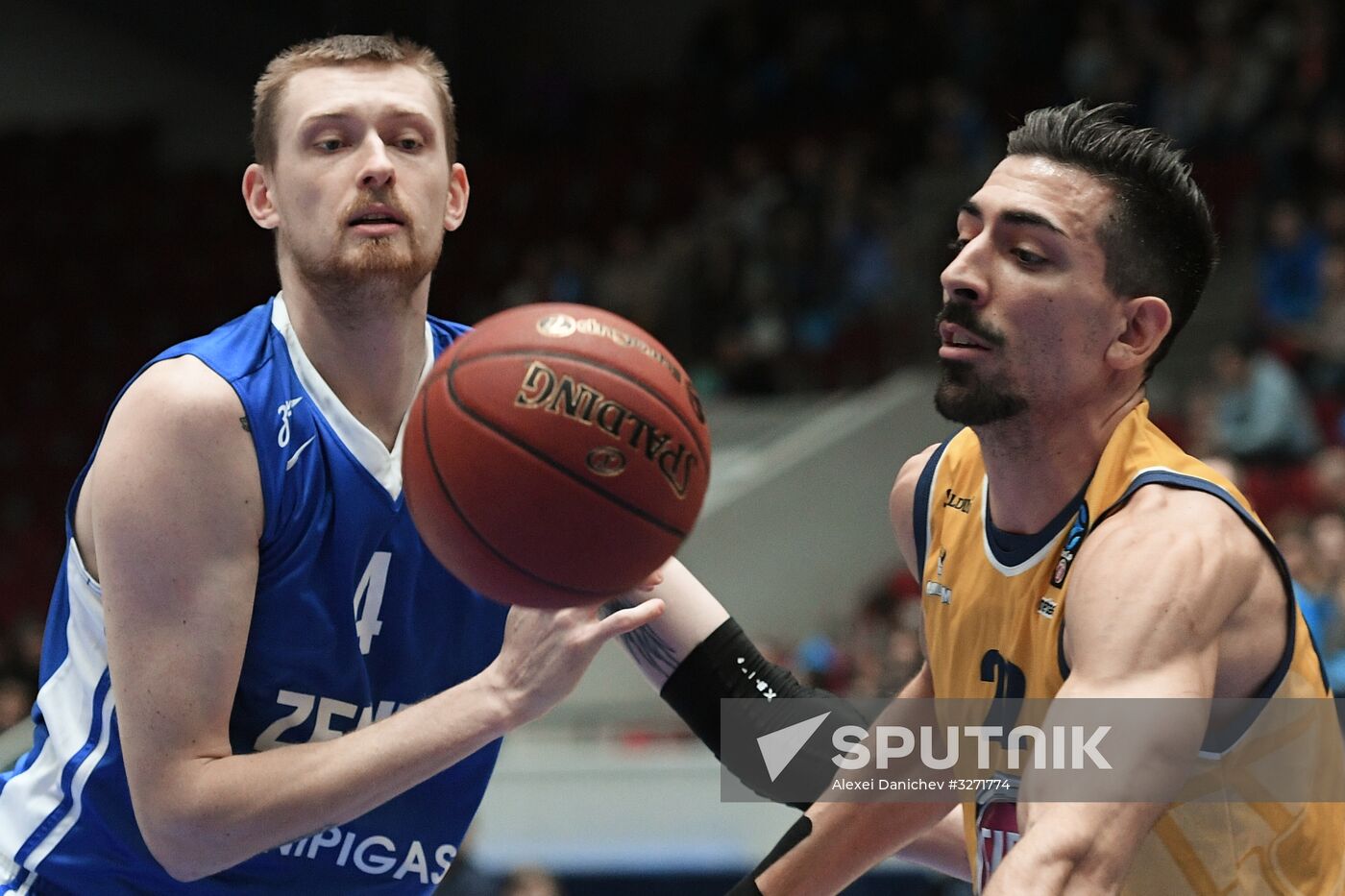 Eurocup Basketball. Zenit vs. Fiat Torino
