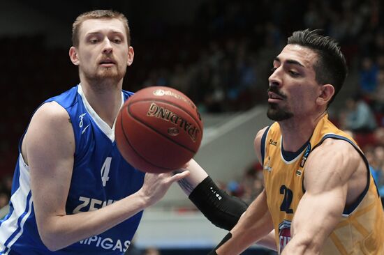 Eurocup Basketball. Zenit vs. Fiat Torino