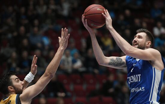 Eurocup Basketball. Zenit vs. Fiat Torino