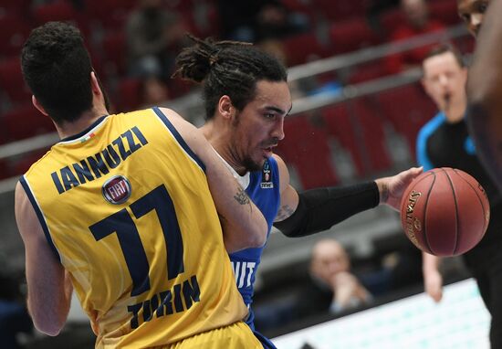 Eurocup Basketball. Zenit vs. Fiat Torino