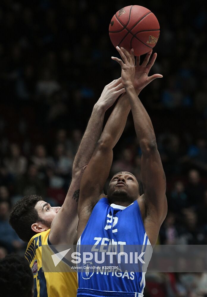 Eurocup Basketball. Zenit vs. Fiat Torino