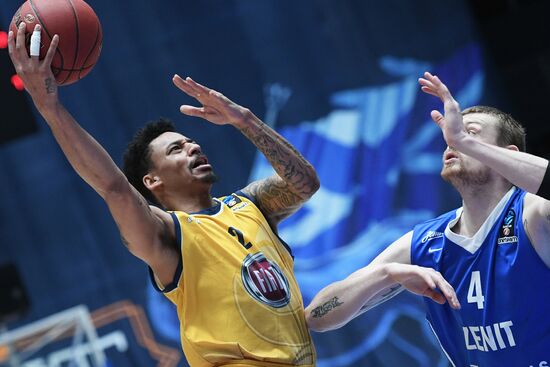 Eurocup Basketball. Zenit vs. Fiat Torino