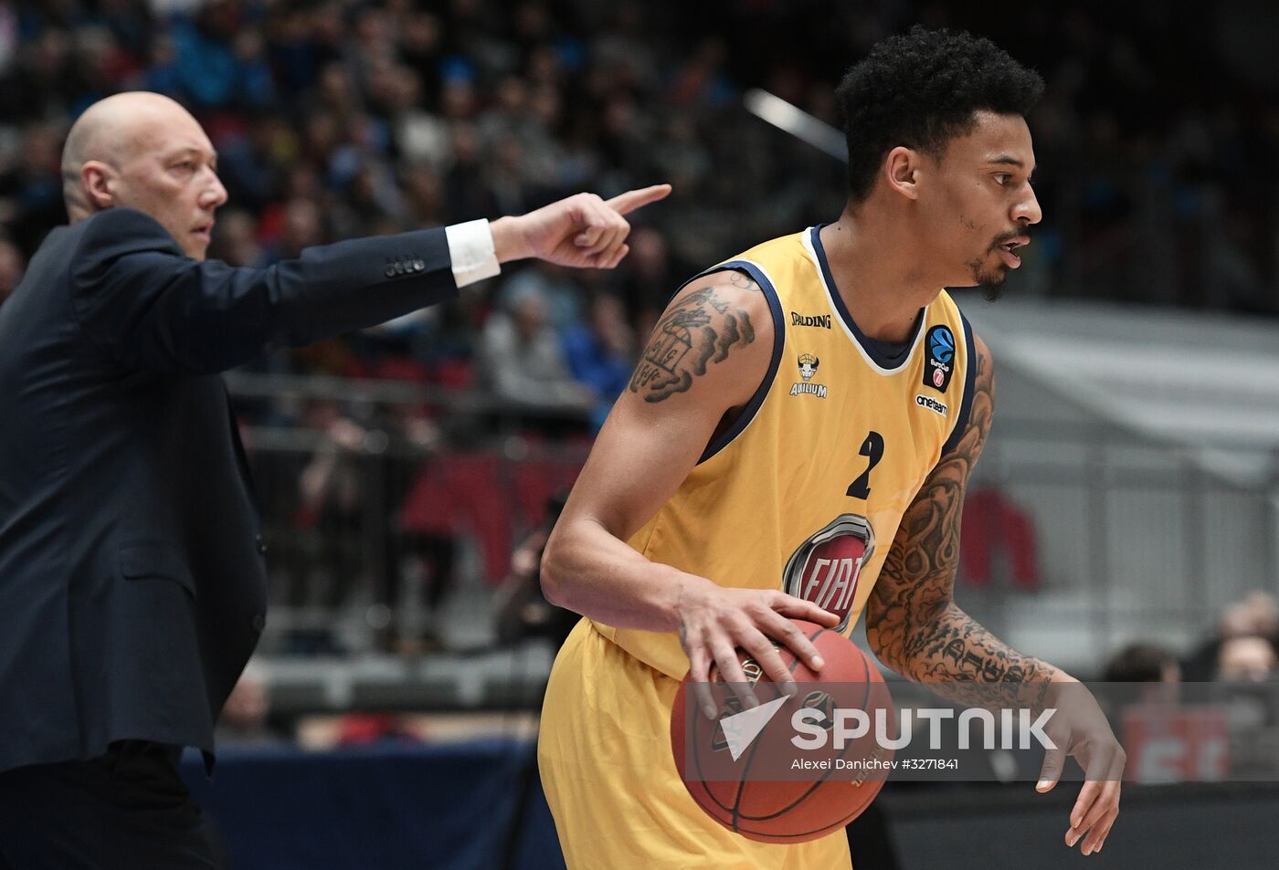 Eurocup Basketball. Zenit vs. Fiat Torino
