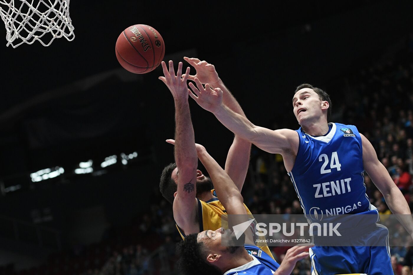 Eurocup Basketball. Zenit vs. Fiat Torino