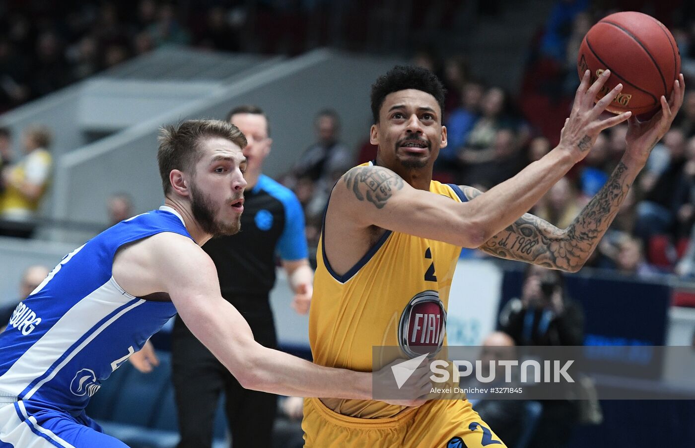 Eurocup Basketball. Zenit vs. Fiat Torino