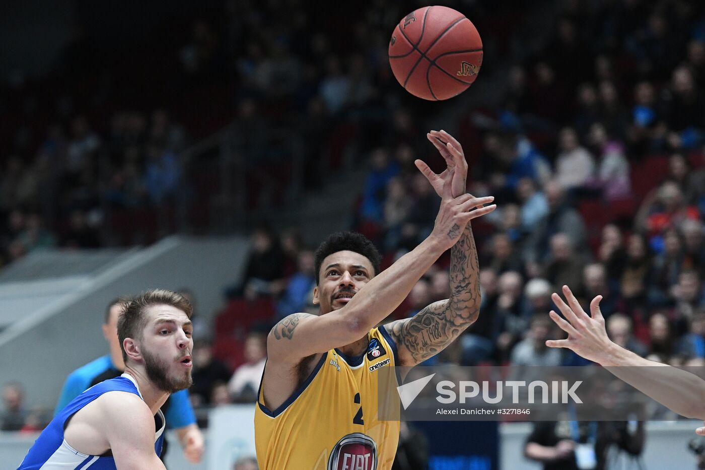 Eurocup Basketball. Zenit vs. Fiat Torino