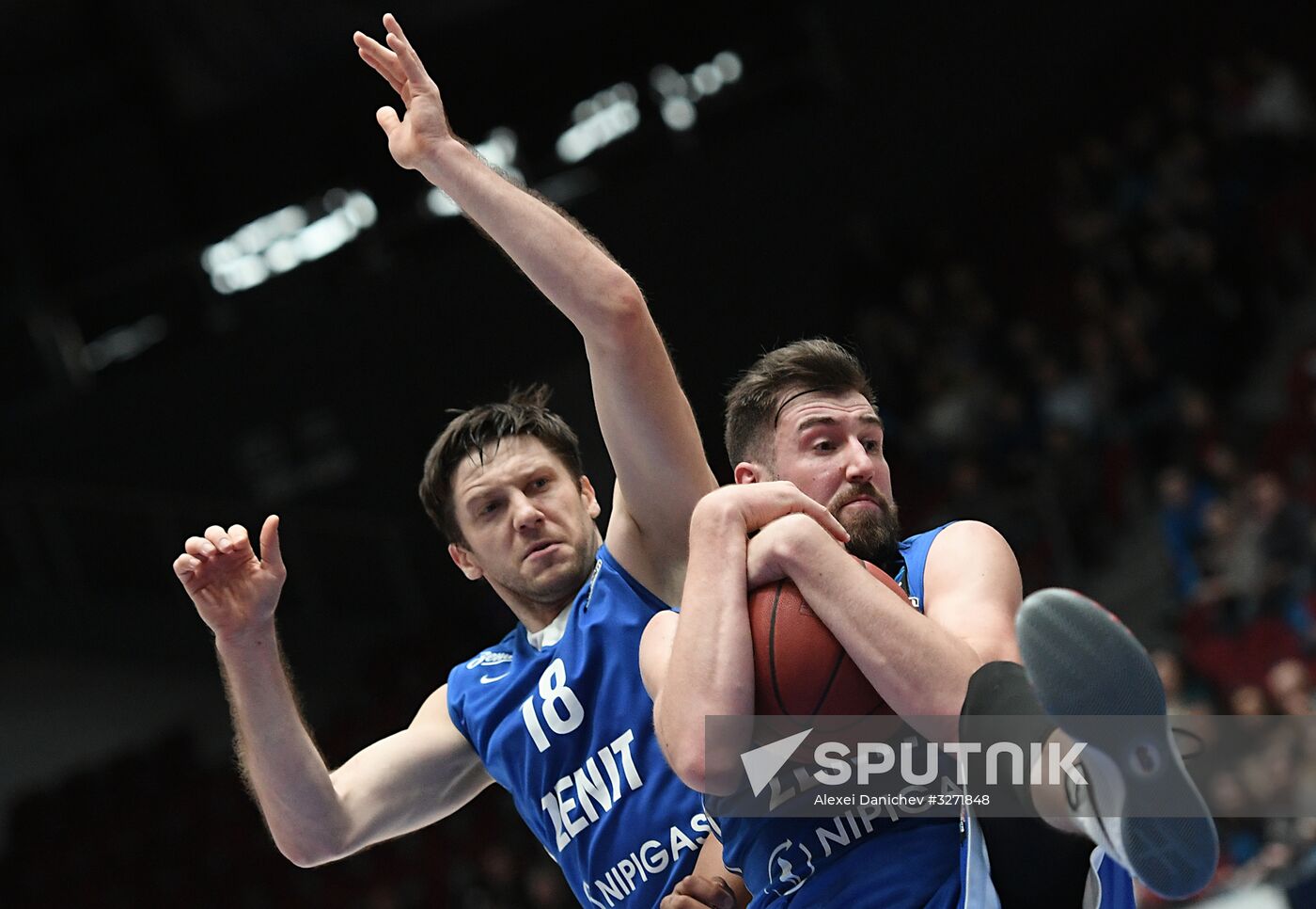 Eurocup Basketball. Zenit vs. Fiat Torino