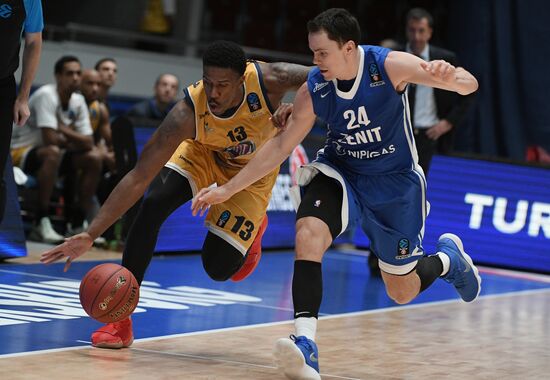 Eurocup Basketball. Zenit vs. Fiat Torino