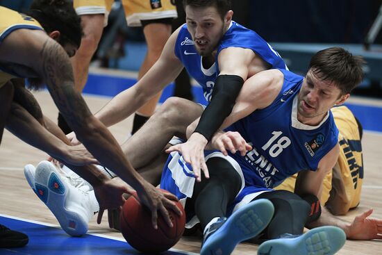 Eurocup Basketball. Zenit vs. Fiat Torino