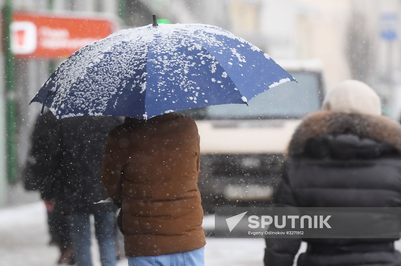 Snow in Moscow