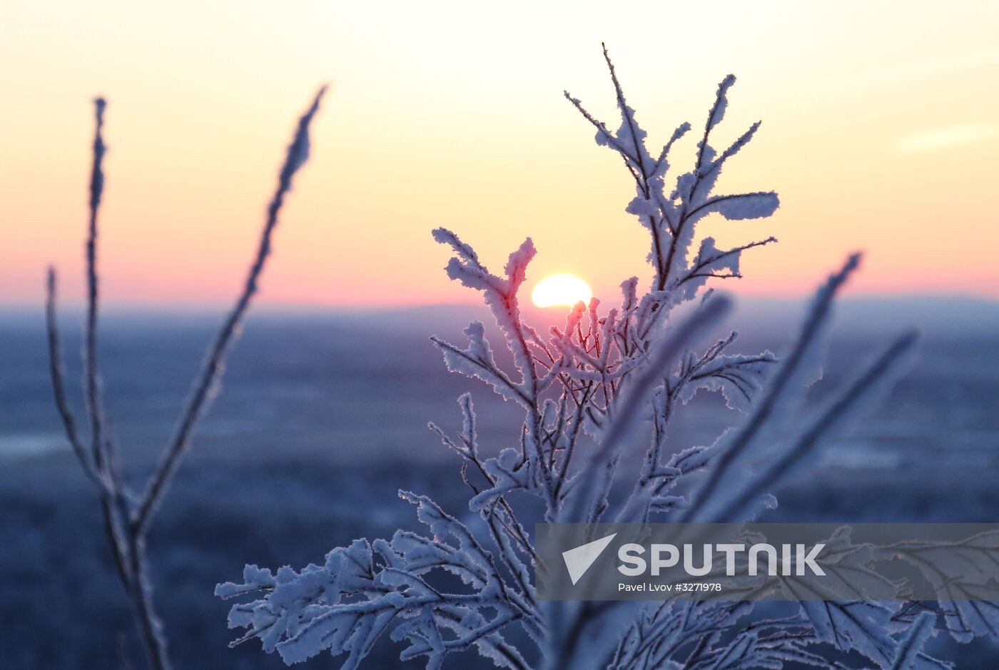 'First dawn' in Murmansk