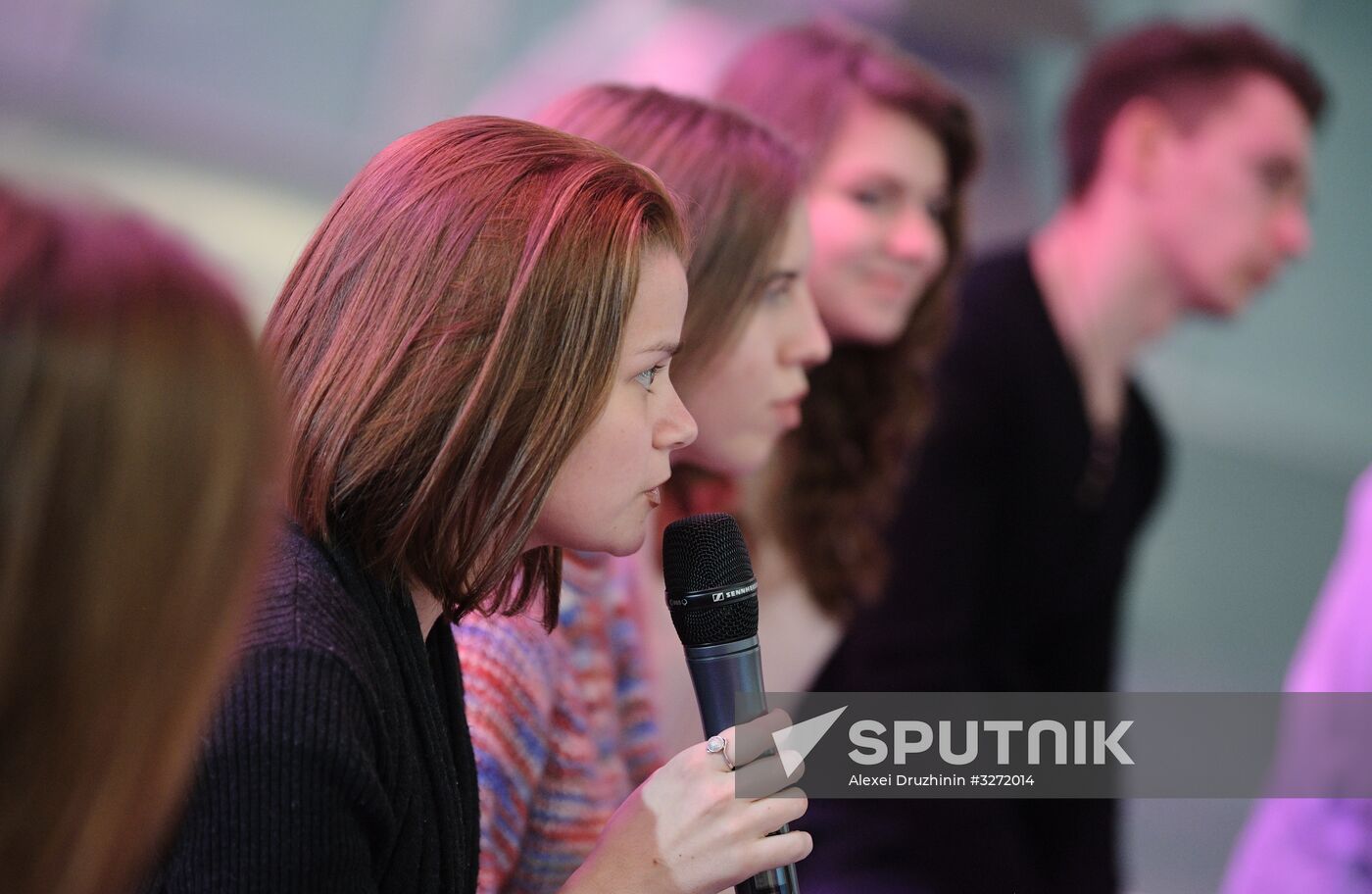 President Putin meets with students who wrote best essays about 'Russia Focused on the Future'