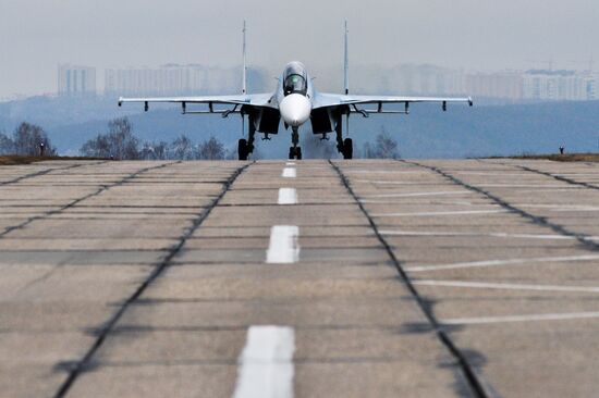 Training flights of Western Military District Fighter Aviation Regiment