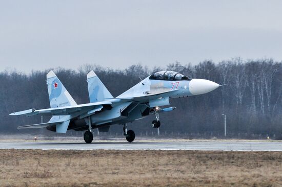Training flights of Western Military District Fighter Aviation Regiment