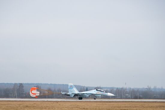 Training flights of Western Military District Fighter Aviation Regiment