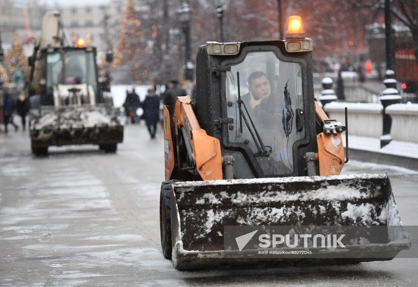 Snow in Moscow