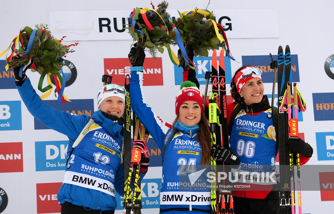 Biathlon. World Cup 5. Women's individual race