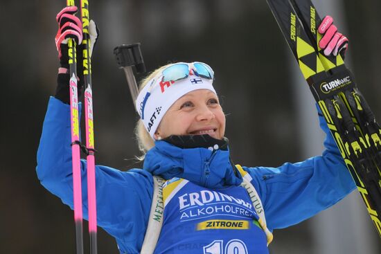 Biathlon. World Cup 5. Women's individual race