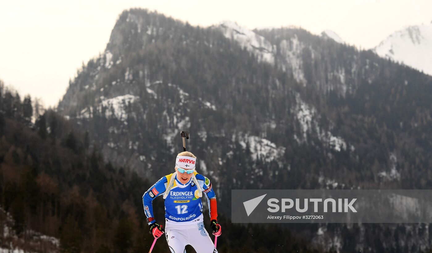 Biathlon. World Cup 5. Women's individual race