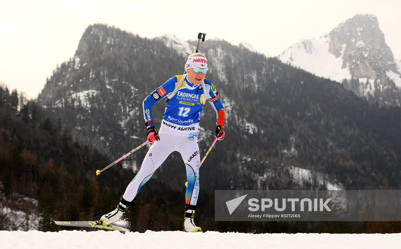 Biathlon. World Cup 5. Women's individual race