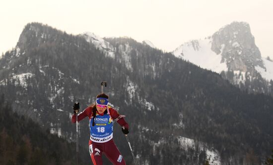 Biathlon. World Cup 5. Women's individual race
