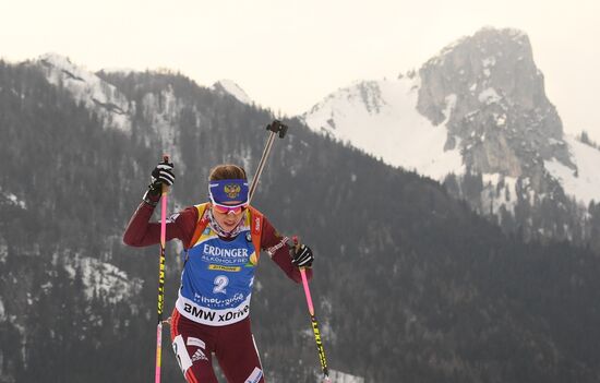 Biathlon. World Cup 5. Women's individual race