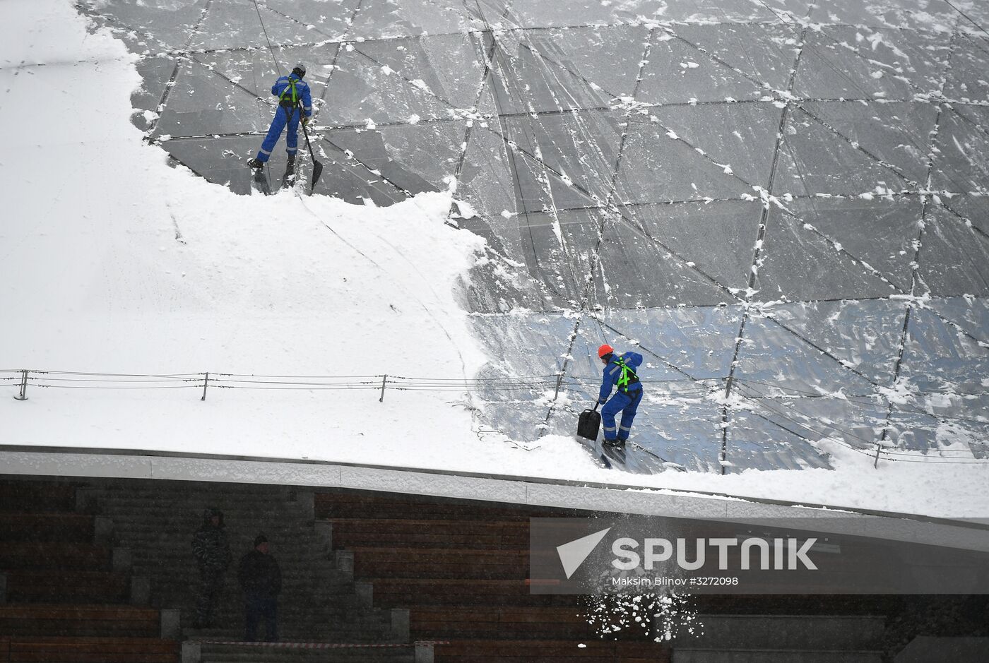 Snow in Moscow