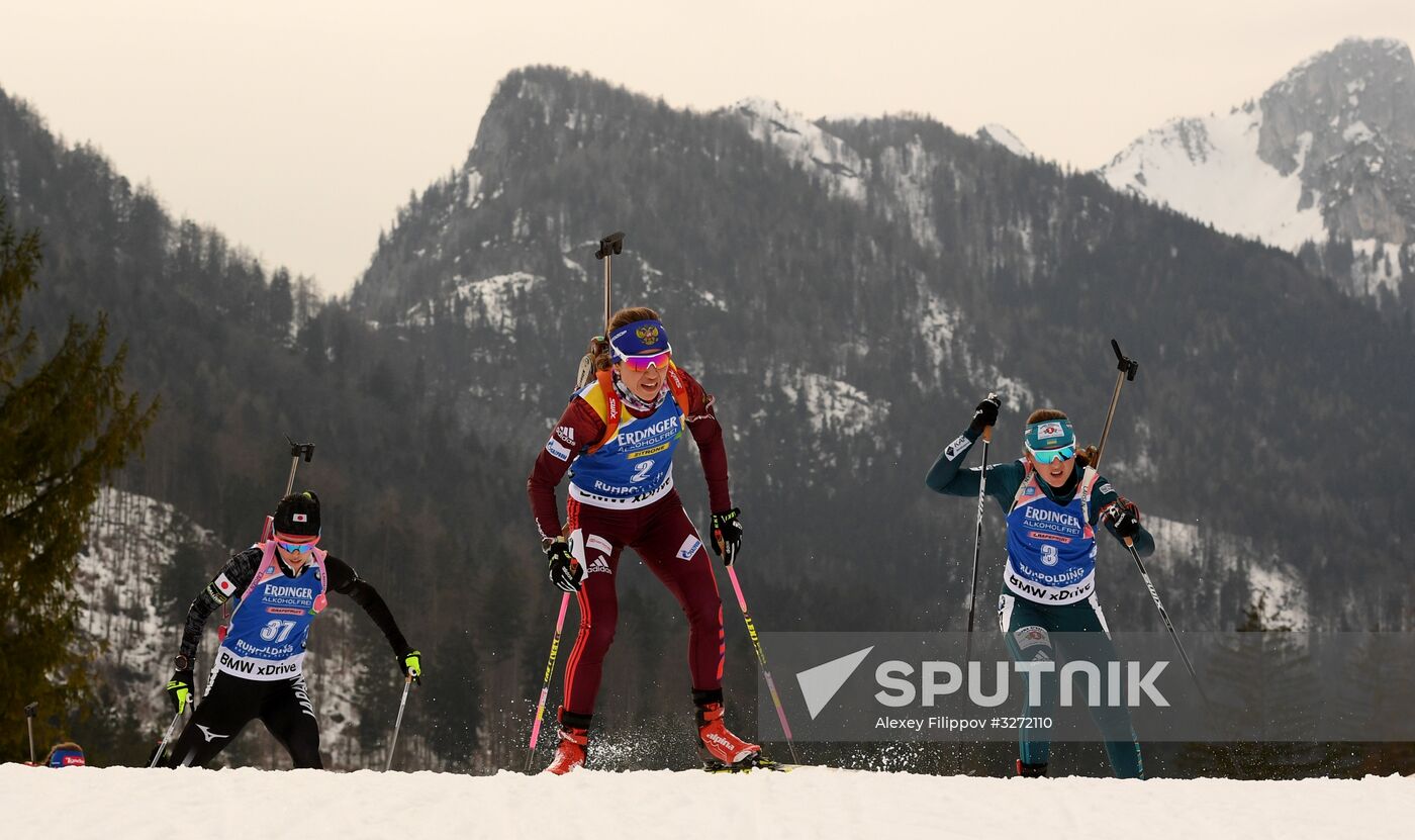 Biathlon. World Cup 5. Women's individual race