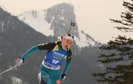 Biathlon. World Cup 5. Women's individual race