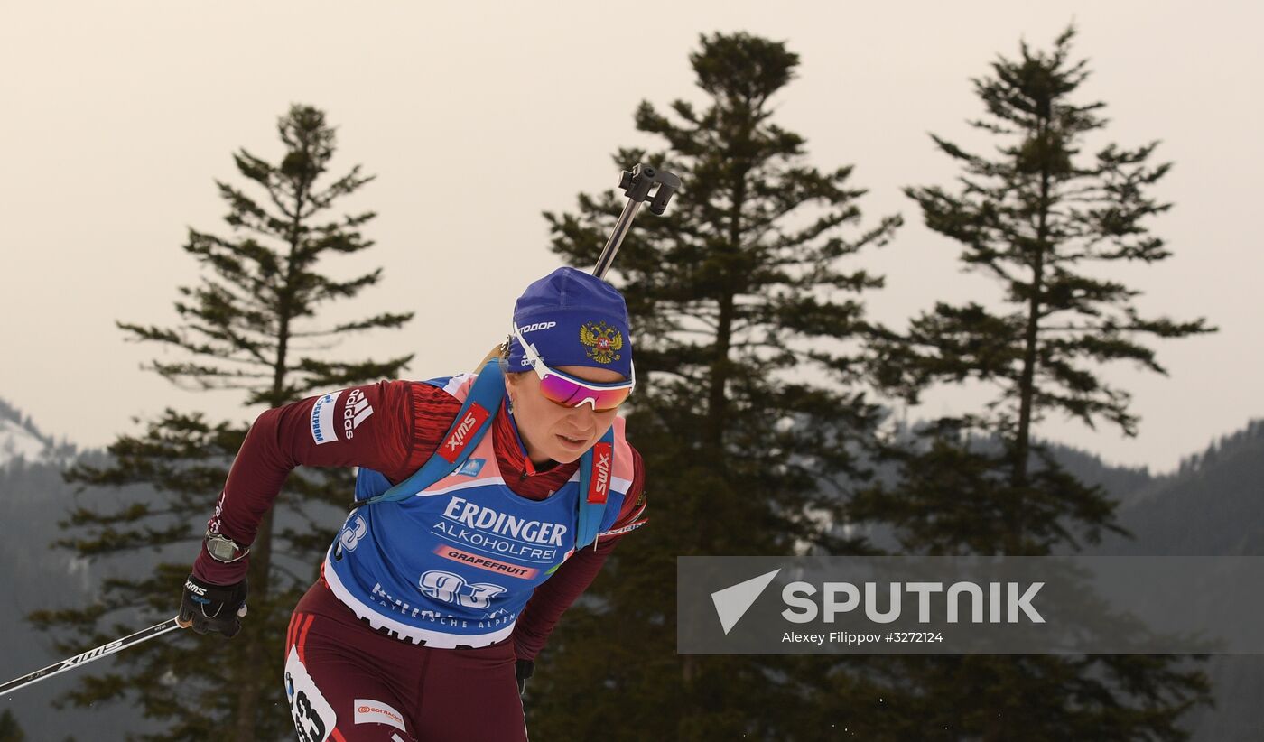 Biathlon. World Cup 5. Women's individual race